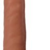 Thinz 8 Inch Slim Dildo with Balls - Light